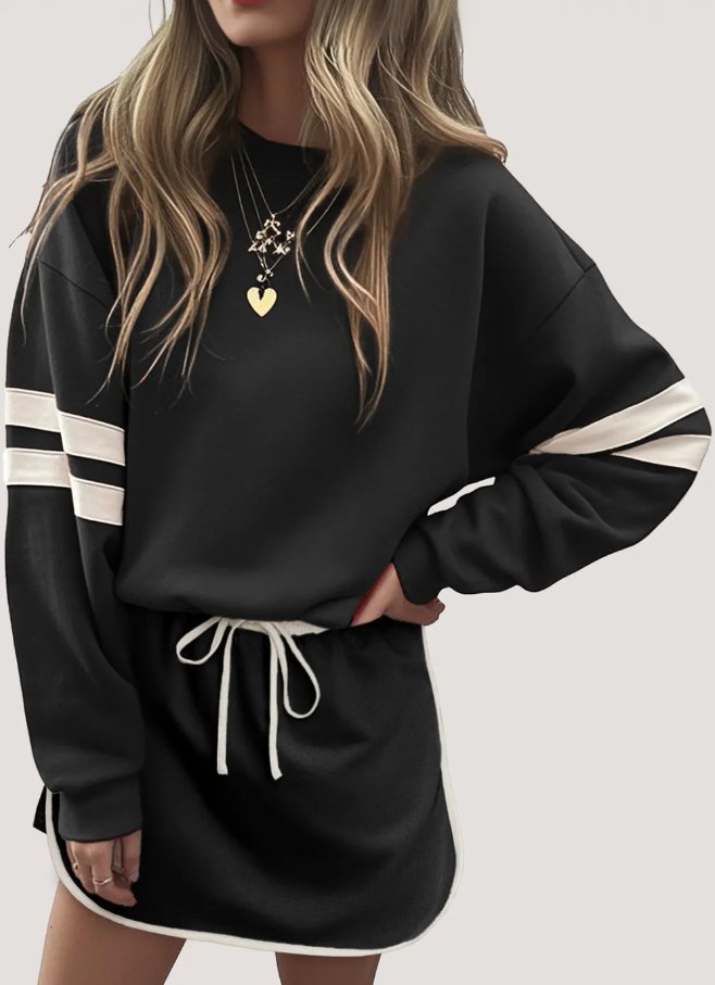 Pre-order Varsity Skirt & Sweatshirt Sets