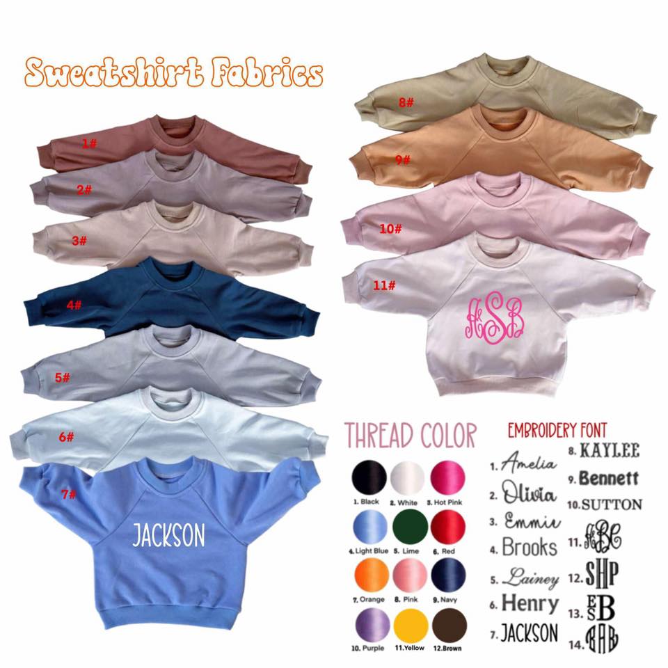 Pre-order Sweatshirt Pullovers