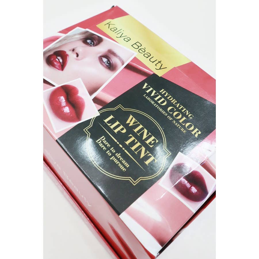 Wine Lip Tint: assorted colors