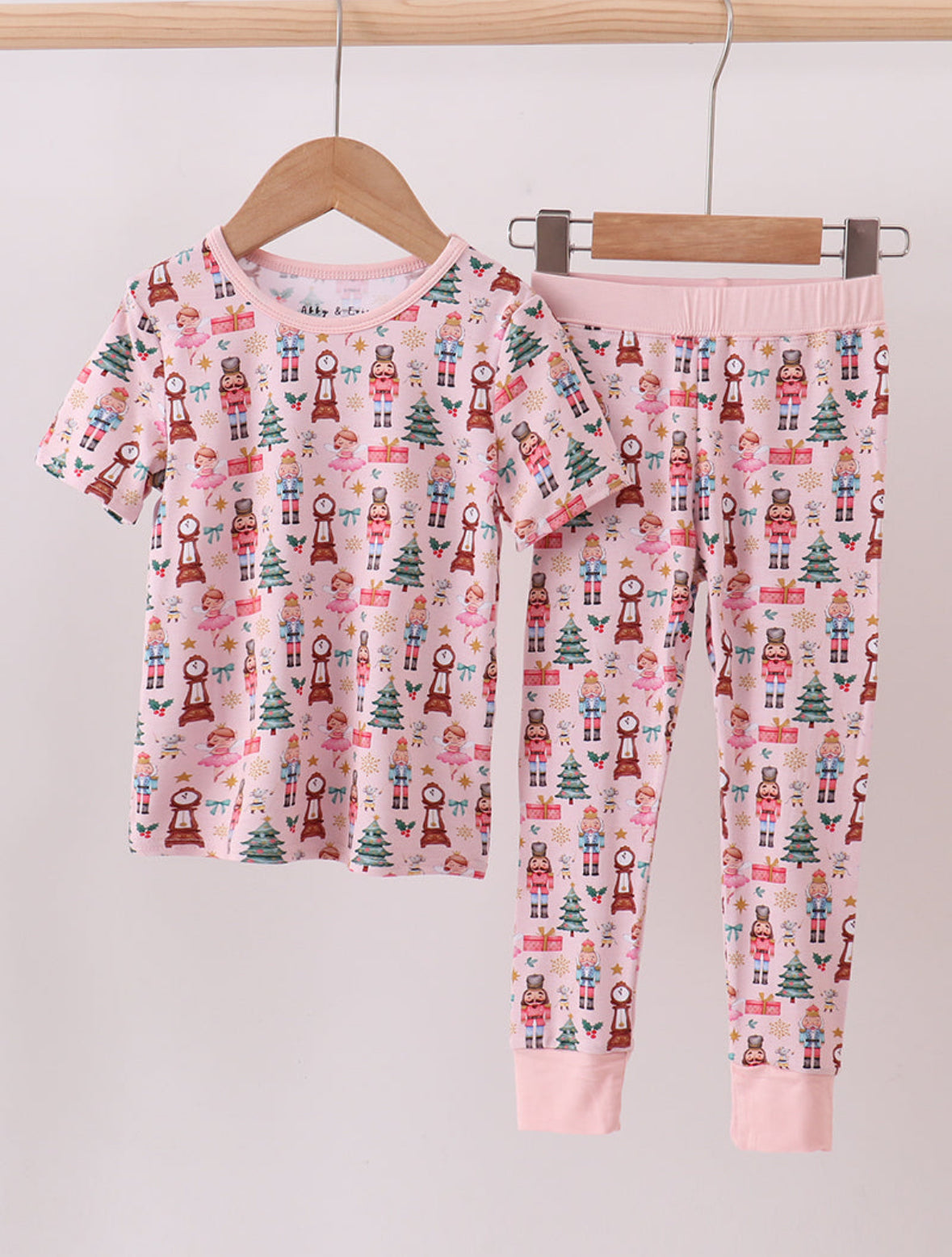 Pink Nutcracker Bamboo Pajamas