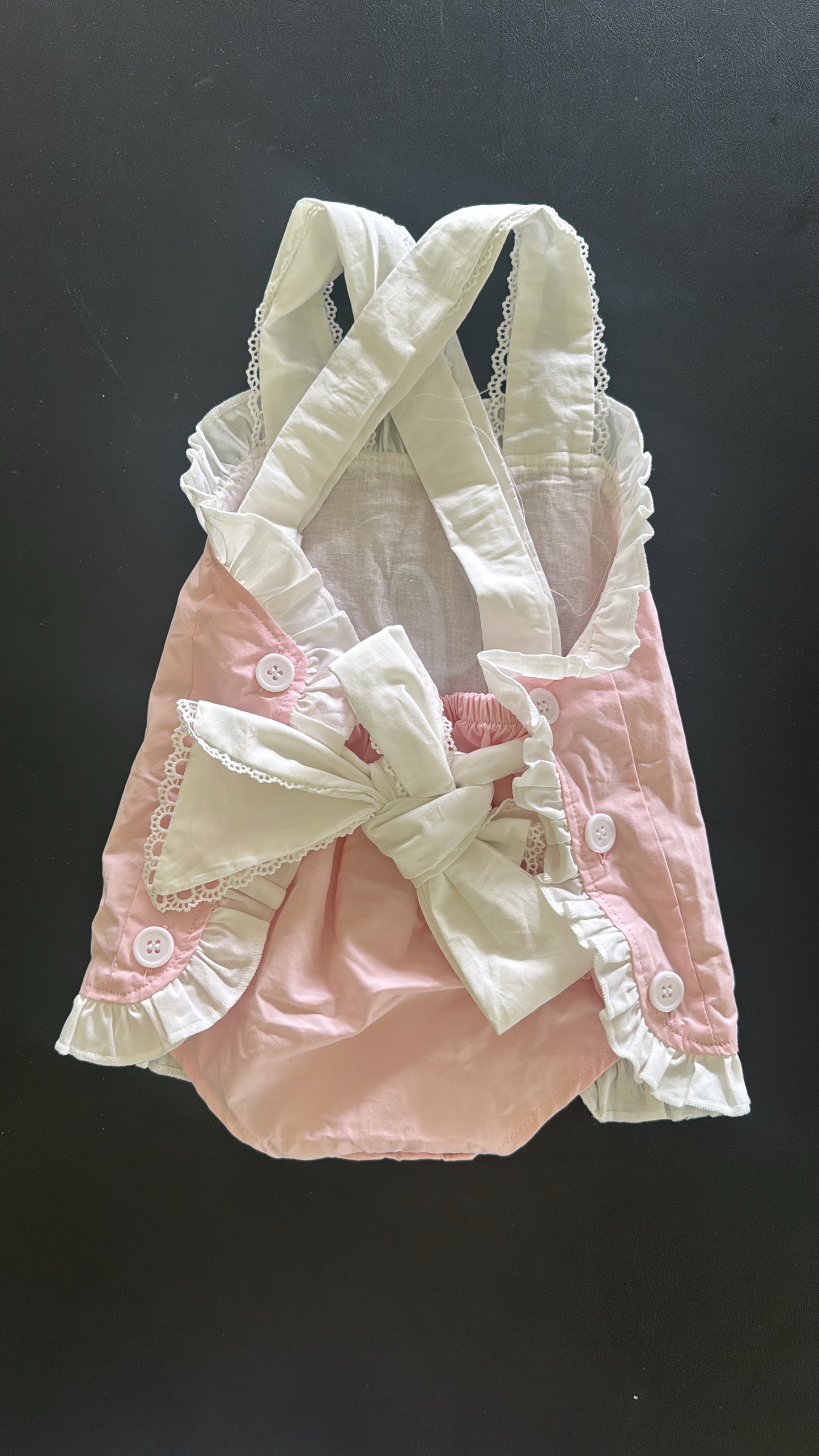 “CLM” Monogrammed Sunsuit