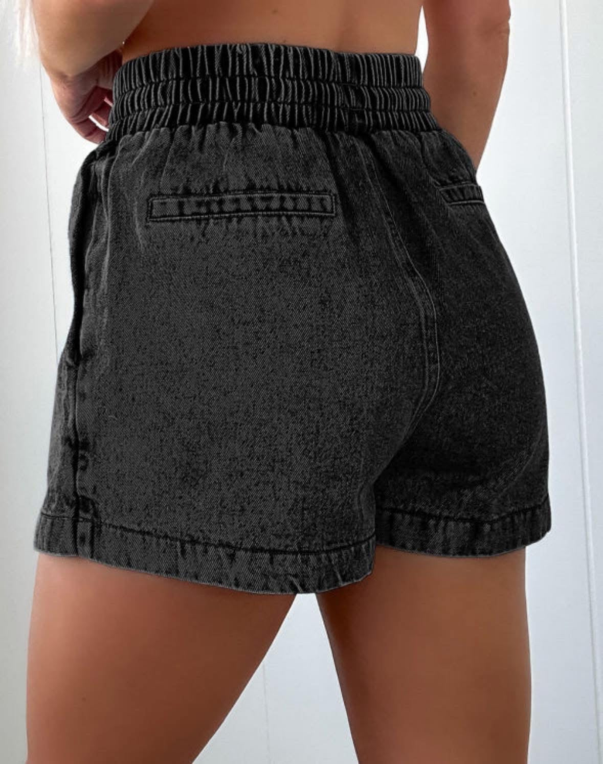 Drawstring Skort