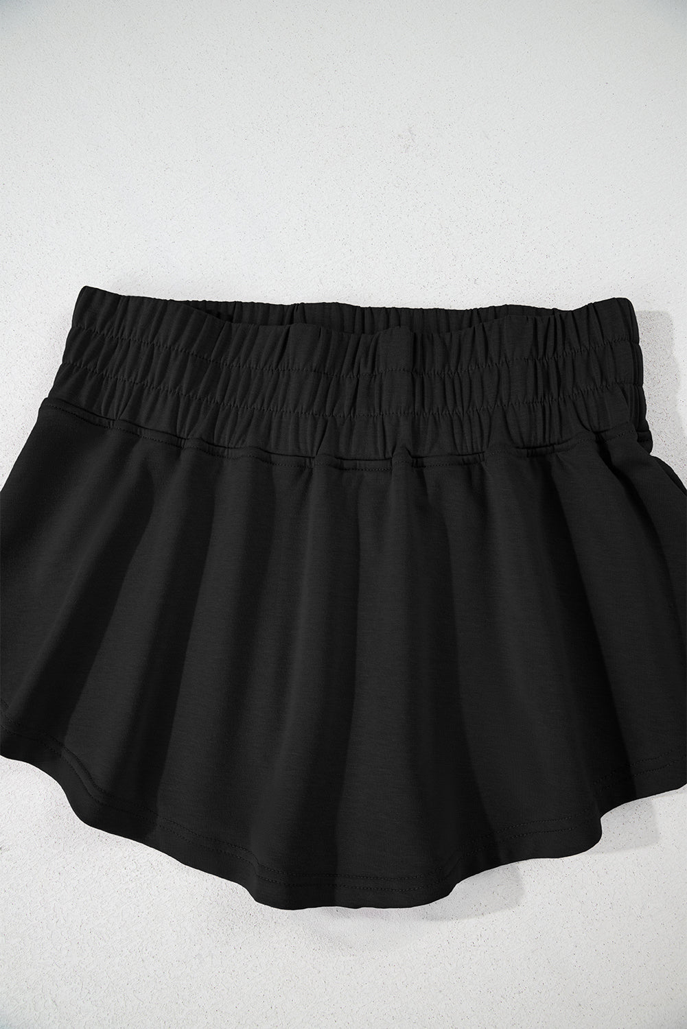 Blossom 2pcs Cropped Tee and Ruffle High Waist Skort Set