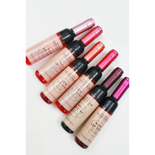 Wine Lip Tint: assorted colors