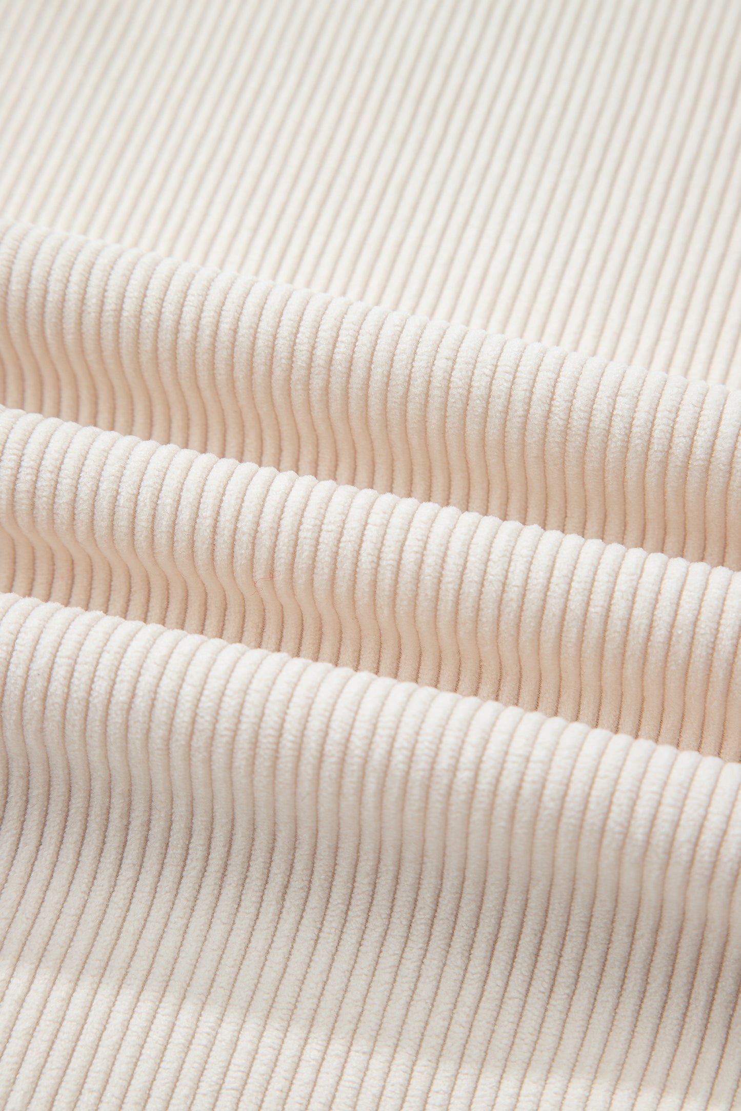 Chestnut Drawstring Elastic Waist Casual Corduroy Pants