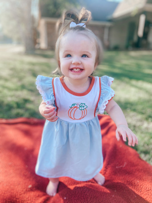 Blue Pumpkin Dress