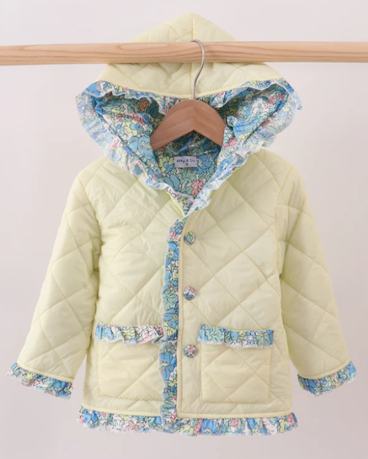 Floral Ruffle Jackets (Multiple Colors)