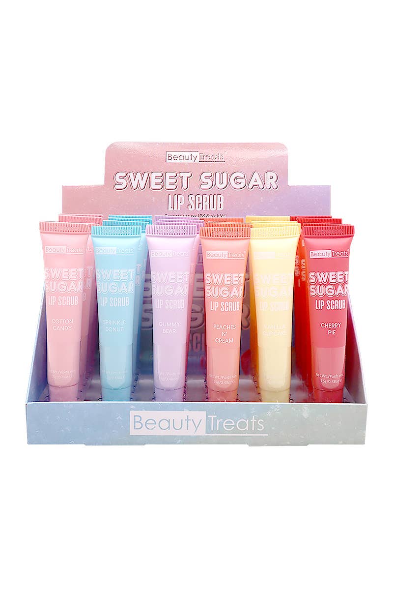 Sweet Sugar Lip Scrub - 24pc