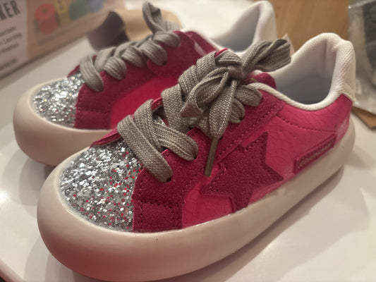 Pink Star Sneakers