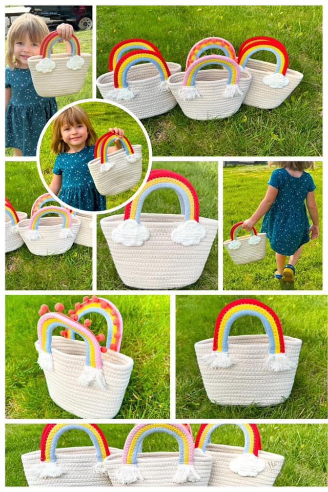 Mini Rainbow Handbag