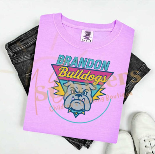 Retro Brandon Bulldog Tees