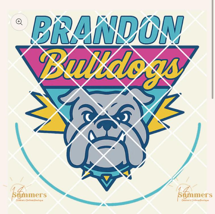 Retro Brandon Bulldog Tees