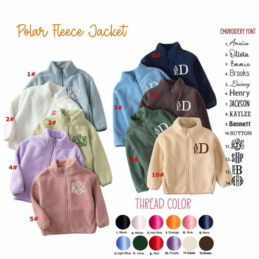 Pre-order Polar Fleece Jackets