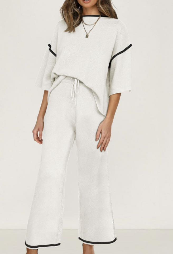 Pre-order 2-Piece Half Sleeve Pants Set