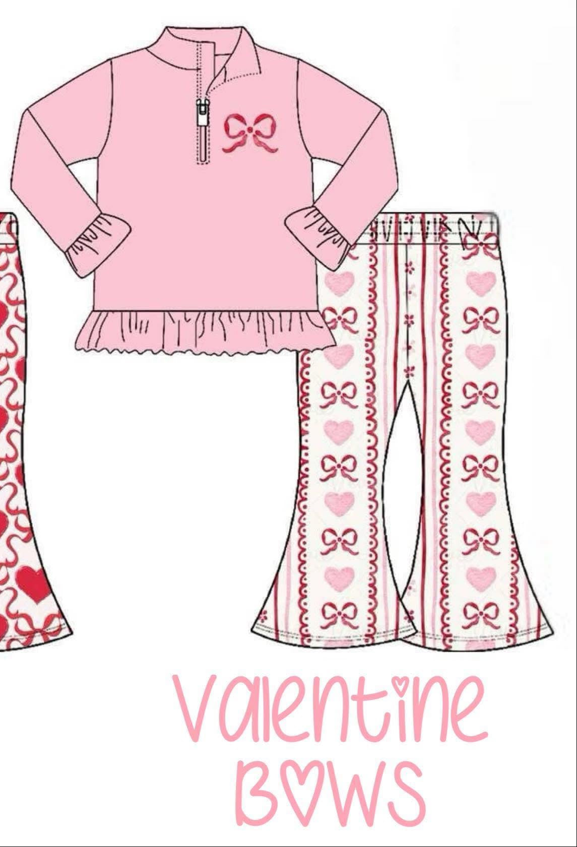 Valentine Bows Sets