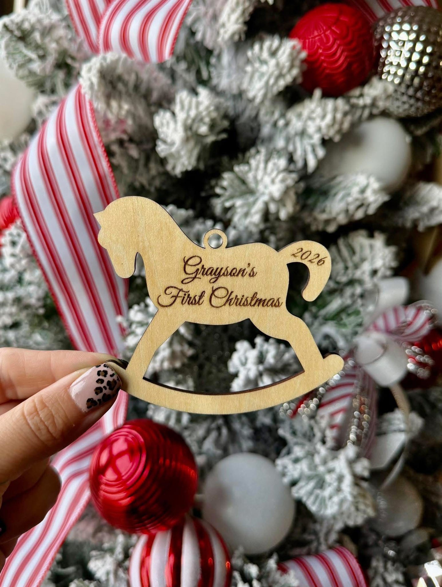 Pre-order Custom Wooden Ornaments