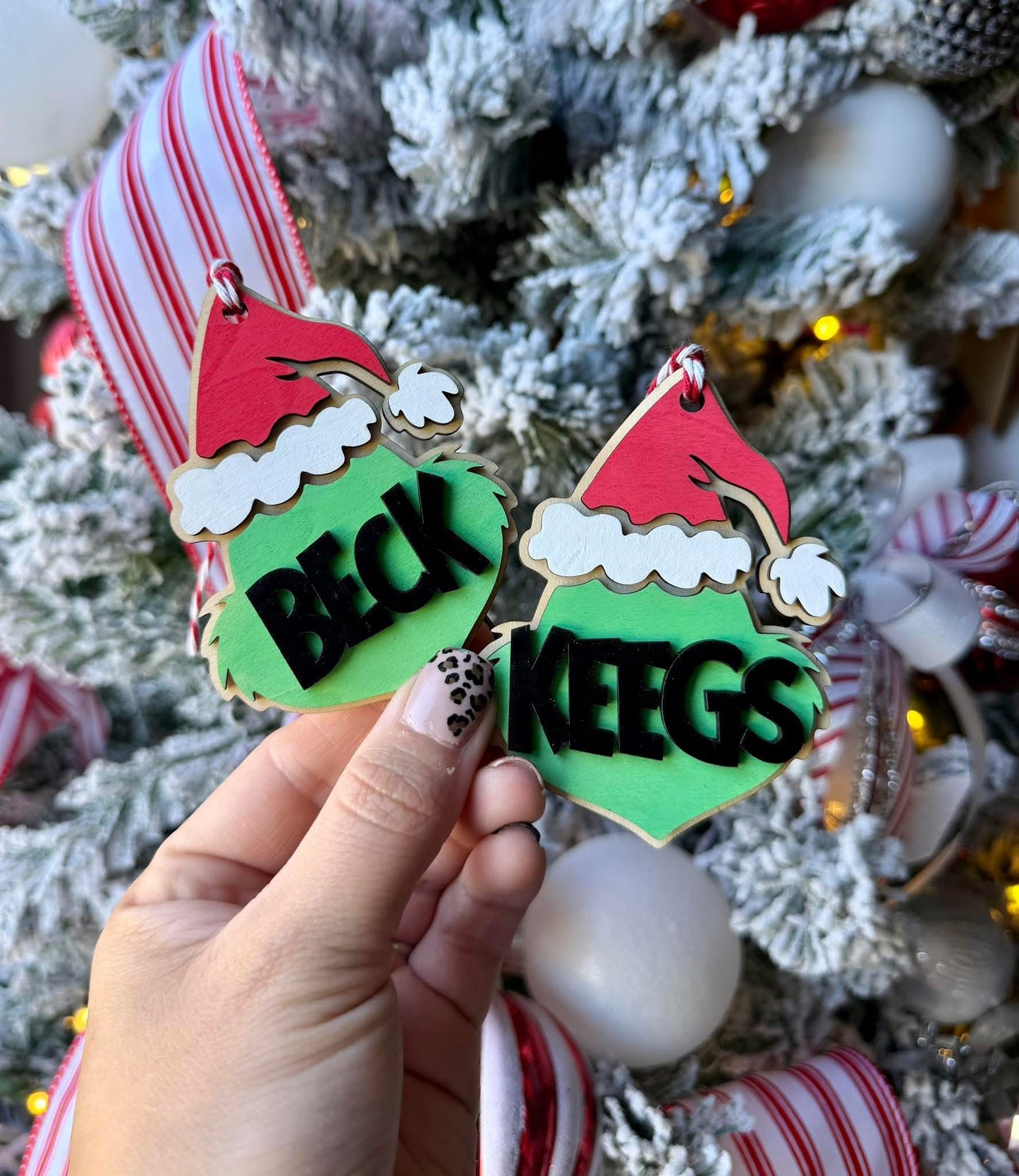 Pre-order Custom Wooden Ornaments