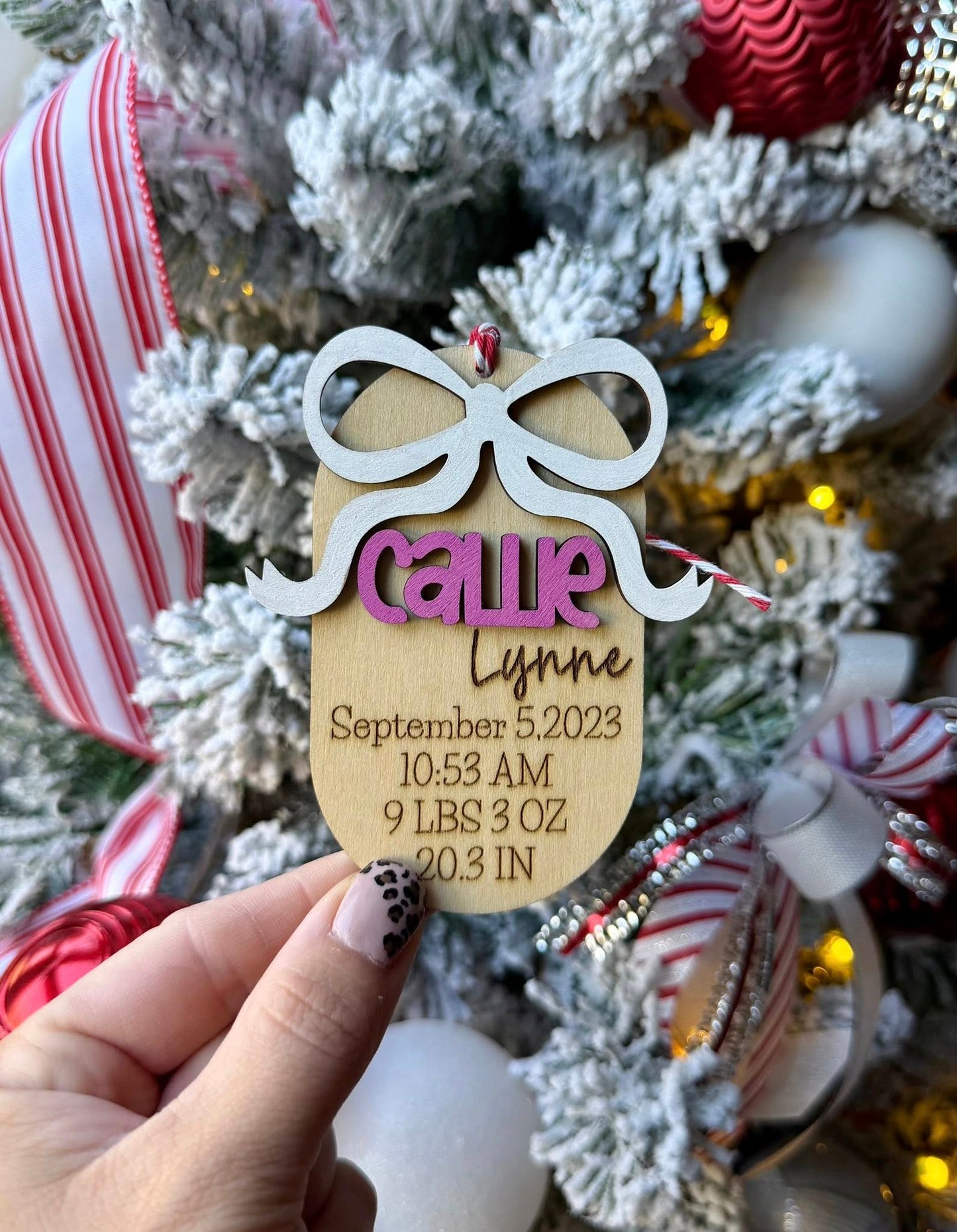 Pre-order Custom Wooden Ornaments