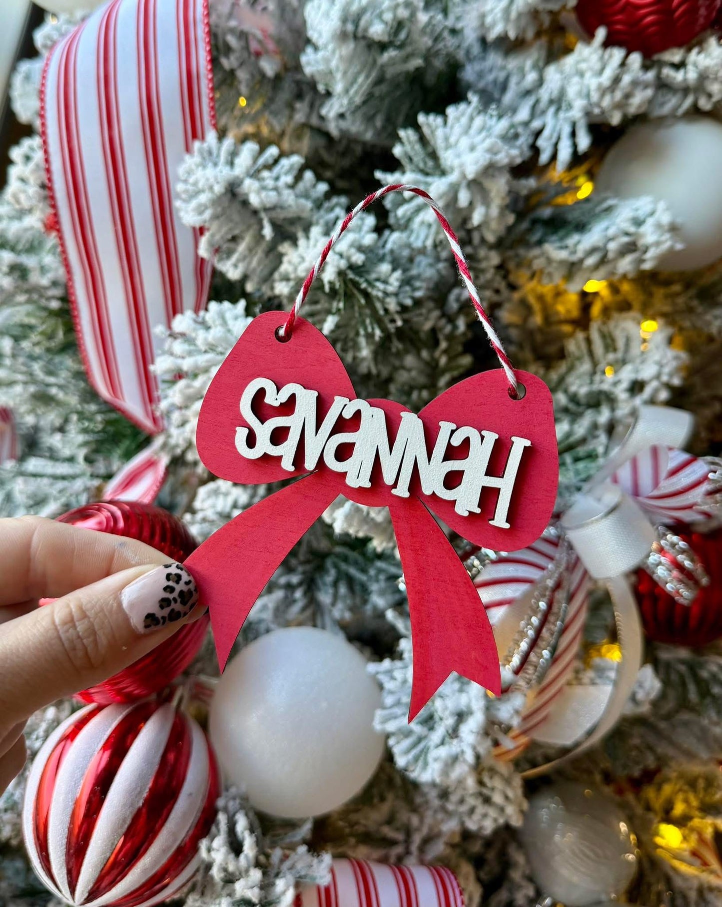 Pre-order Custom Wooden Ornaments