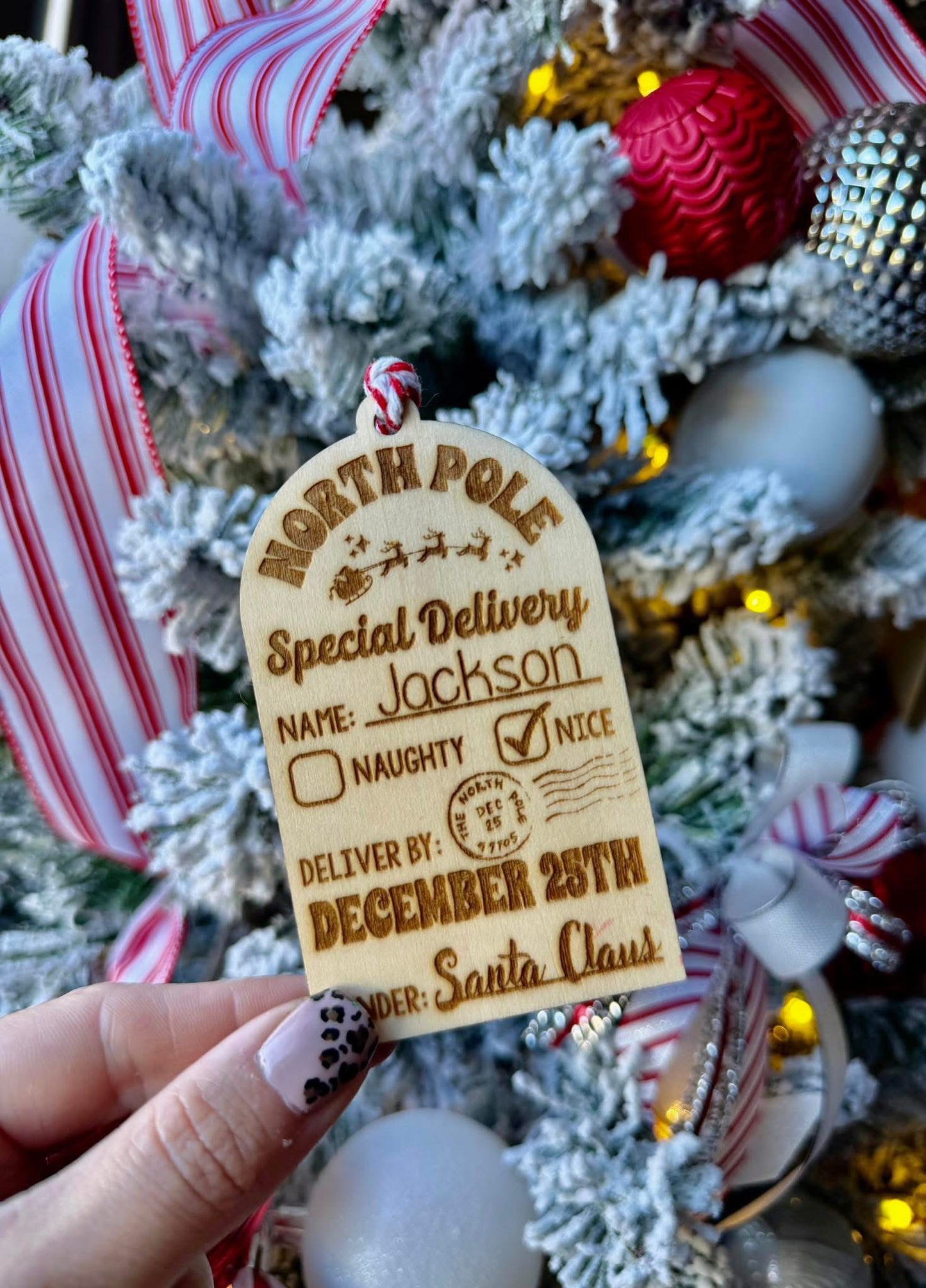 Pre-order Custom Wooden Ornaments