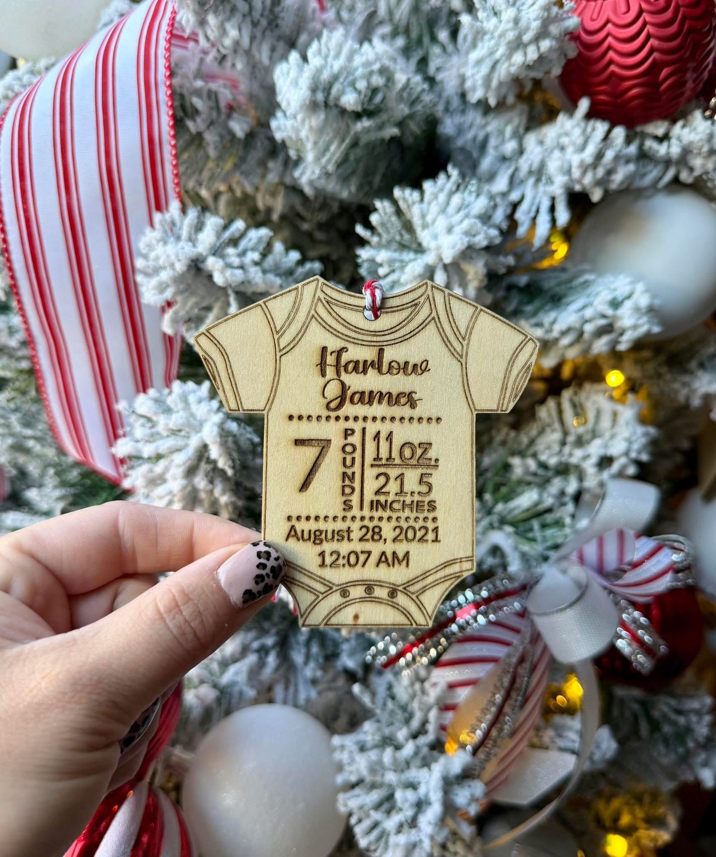 Pre-order Custom Wooden Ornaments