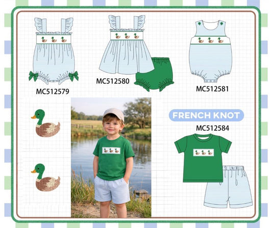 Blue & Green Mallard Collection