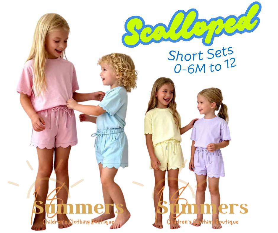 Scalloped Short Sets