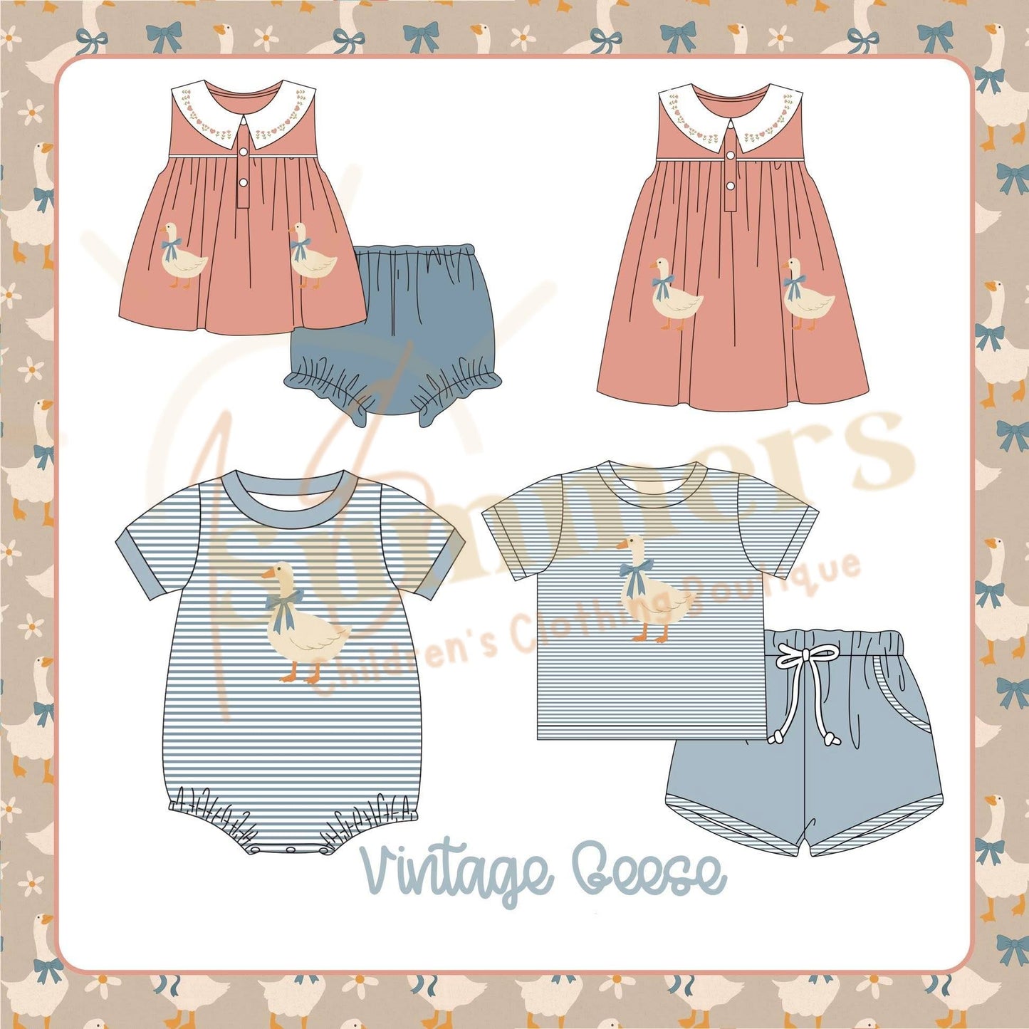 Vintage Geese Collection