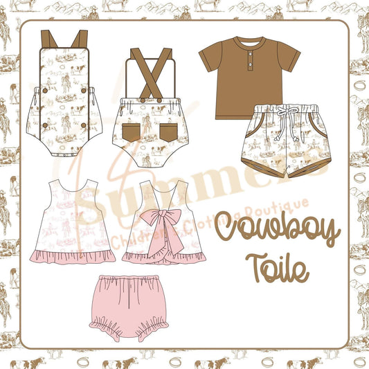 Cowboy Toile Collection