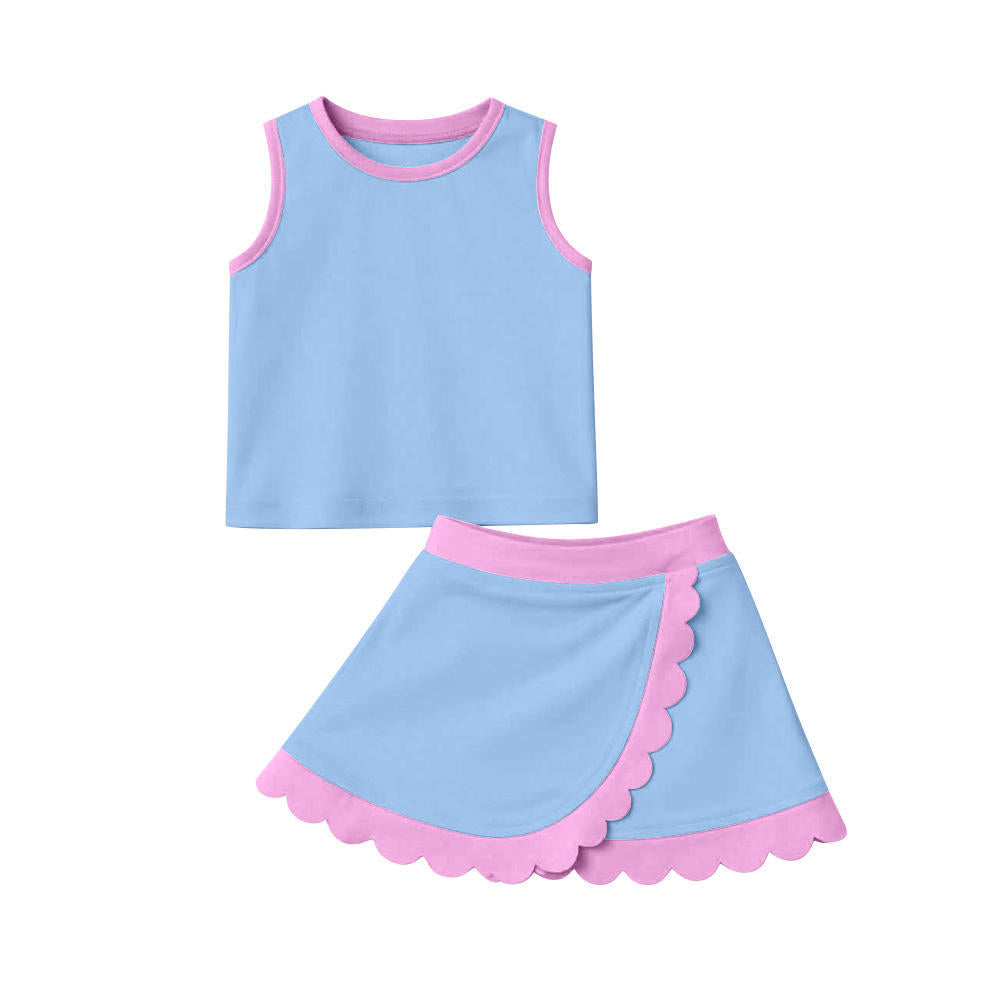 Pre-order Athletic Scalloped Skort Sets