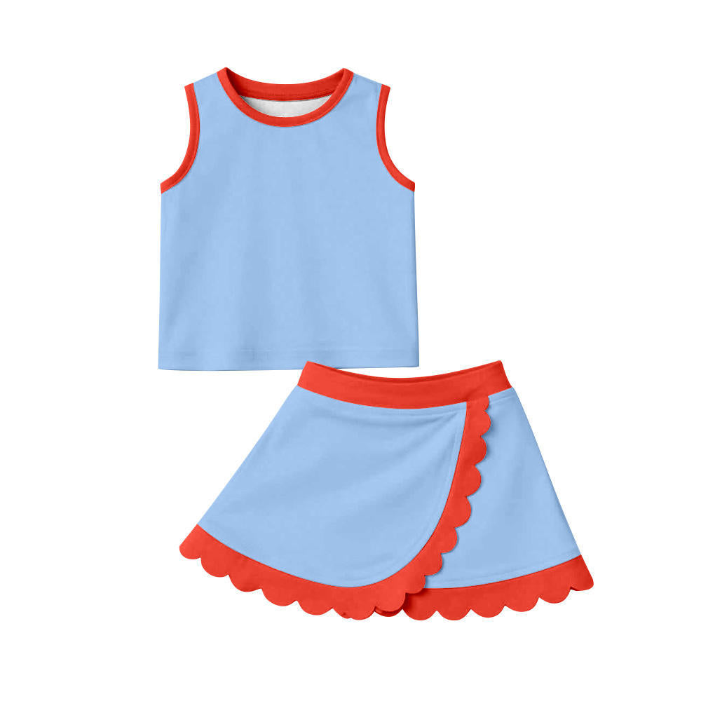 Pre-order Athletic Scalloped Skort Sets
