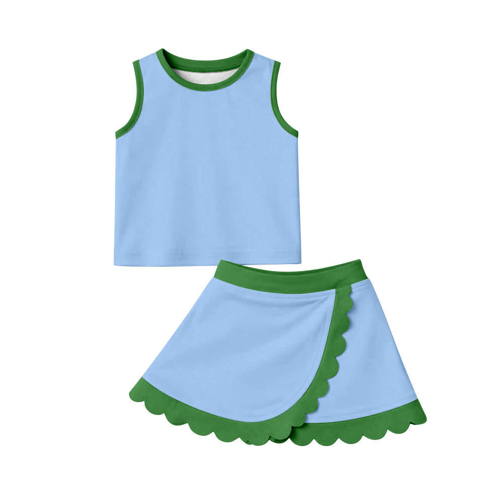 Pre-order Athletic Scalloped Skort Sets