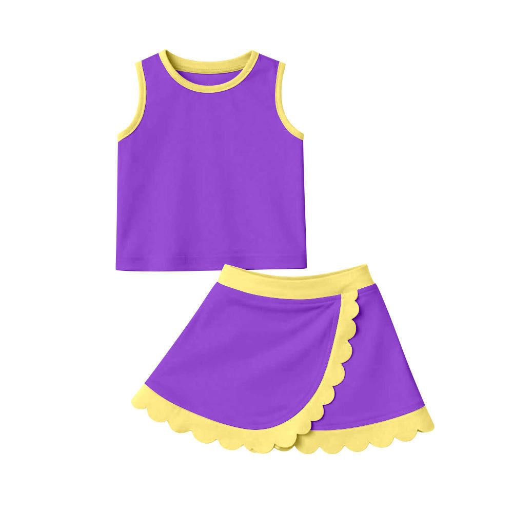 Pre-order Athletic Scalloped Skort Sets