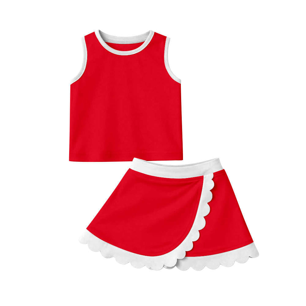 Pre-order Athletic Scalloped Skort Sets