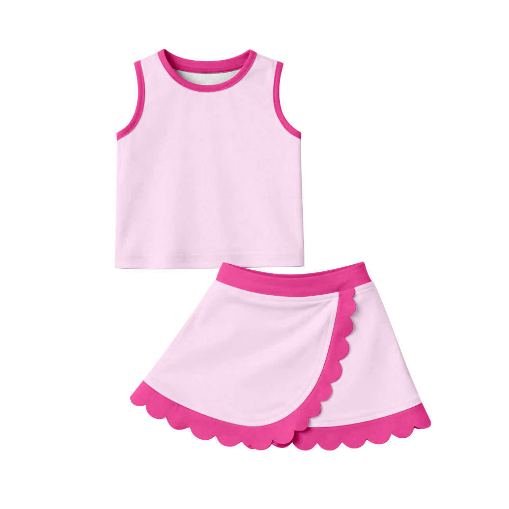 Pre-order Athletic Scalloped Skort Sets
