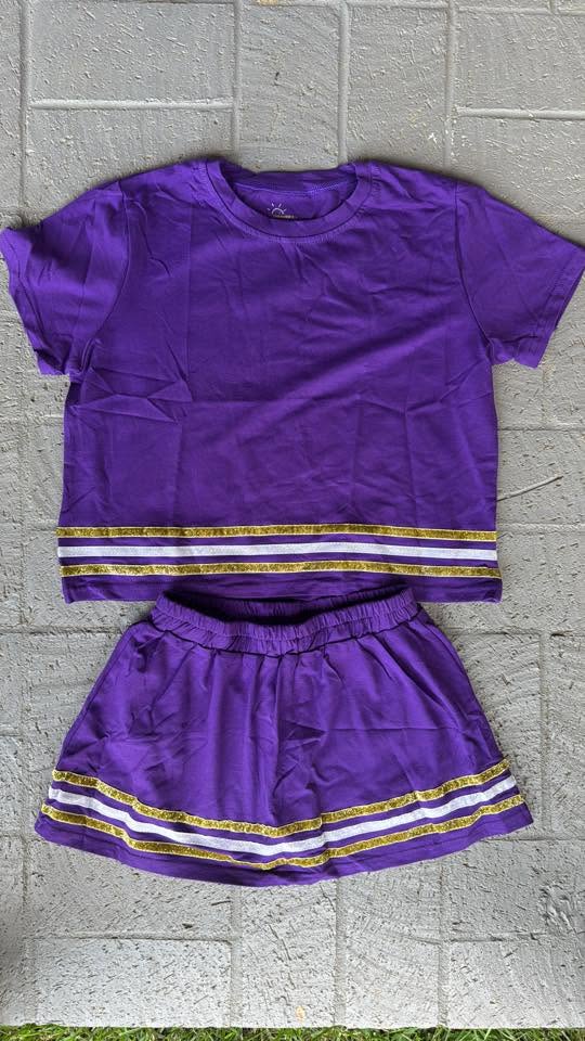 Glitter Skort Sets