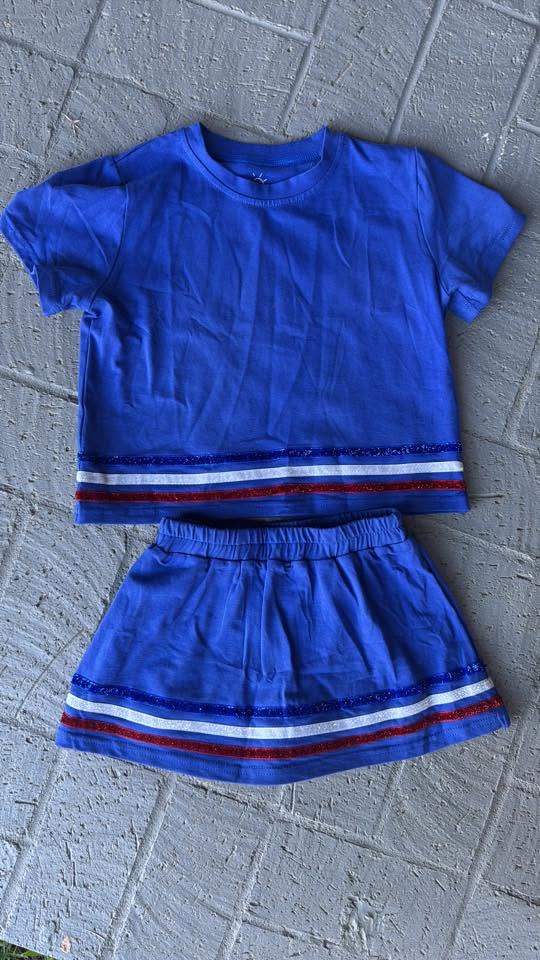 Glitter Skort Sets