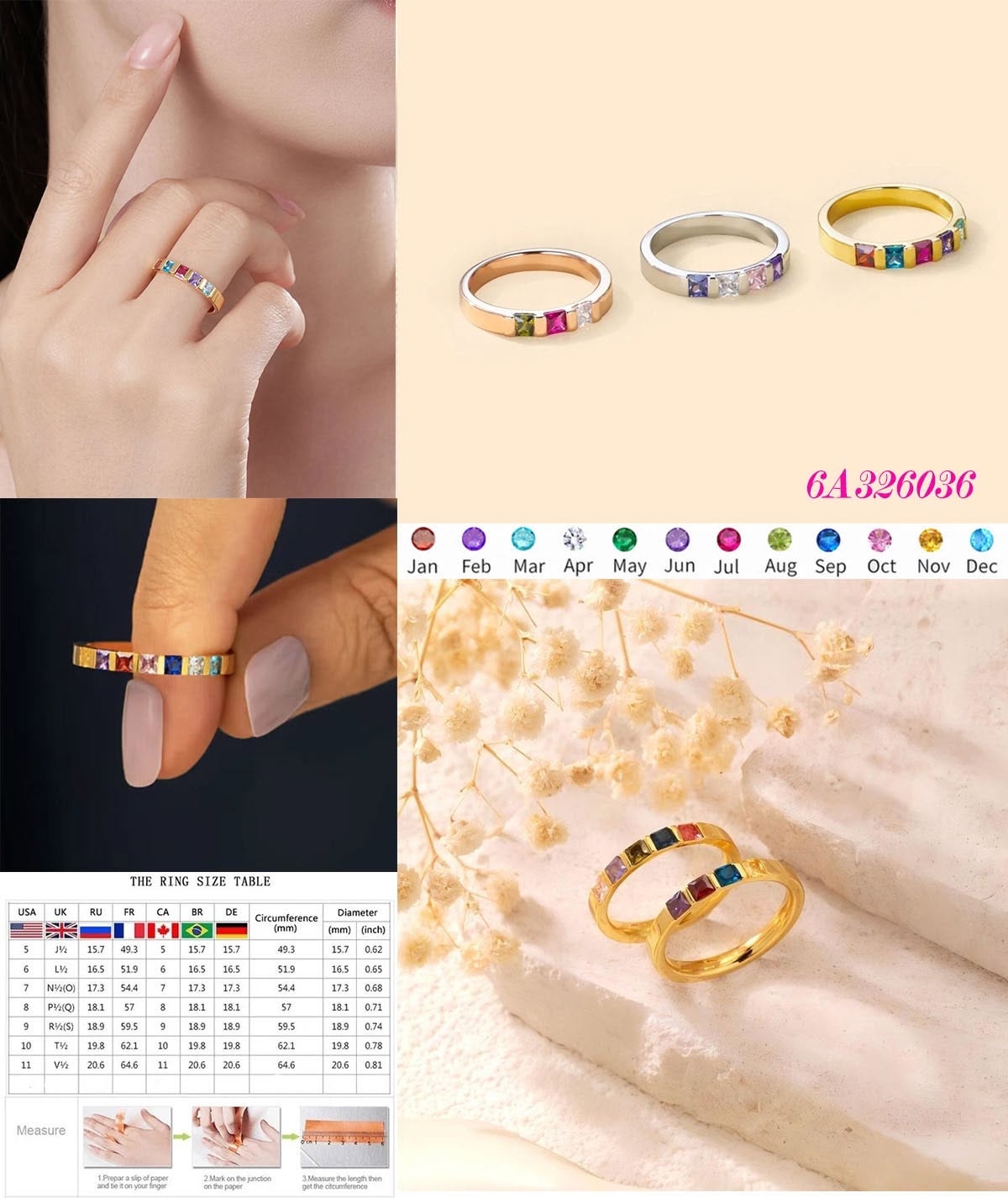 Pre-order Birthstone Rings