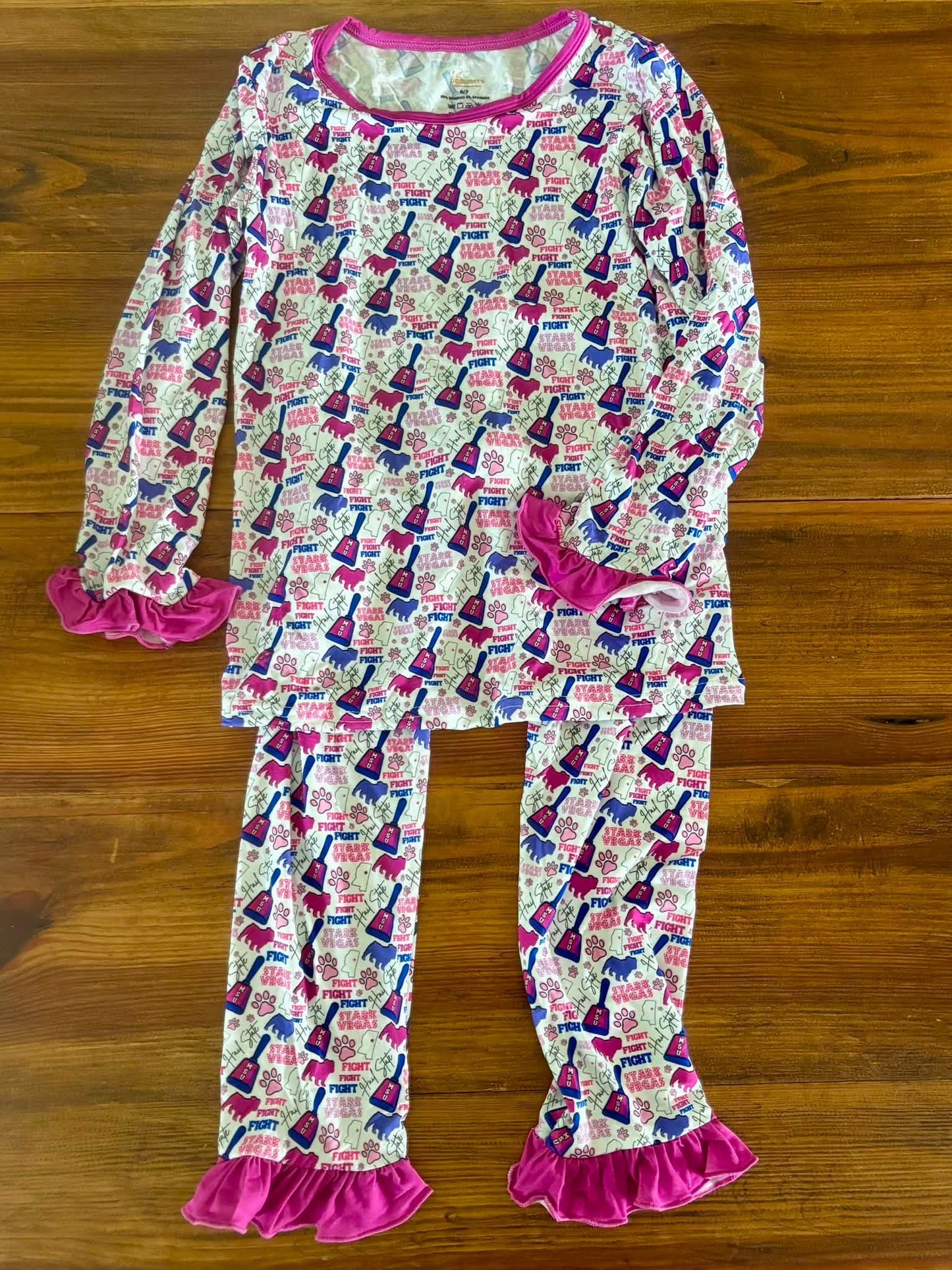 Custom Team Spirit Bamboo Pajamas & Polos