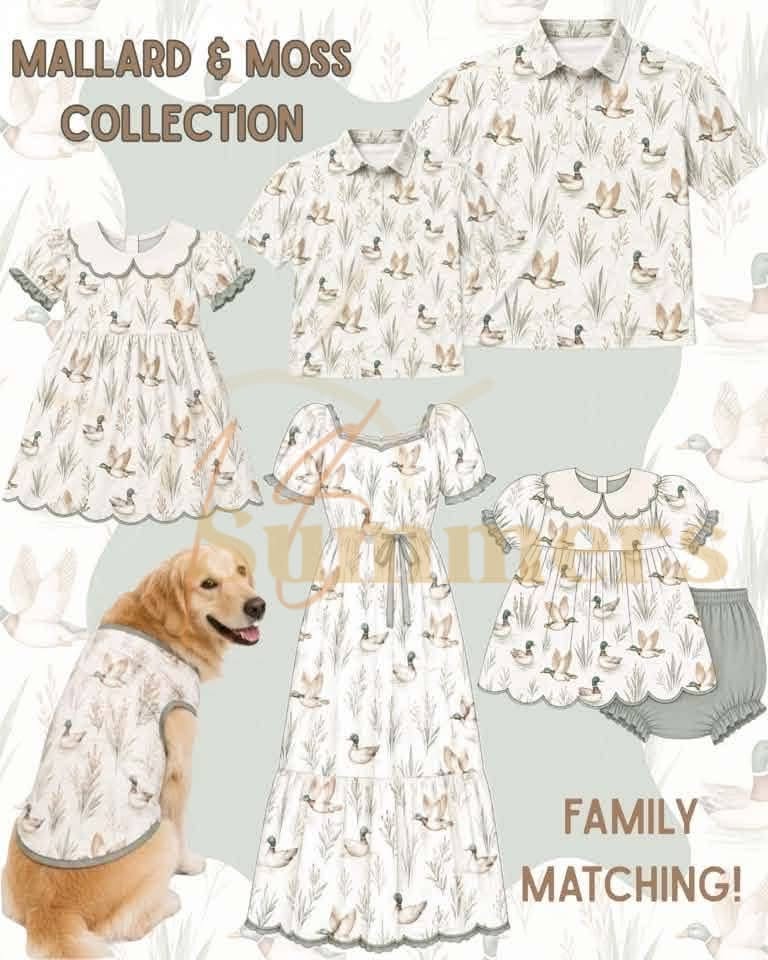 Pre-order Mallard and Moss Collection