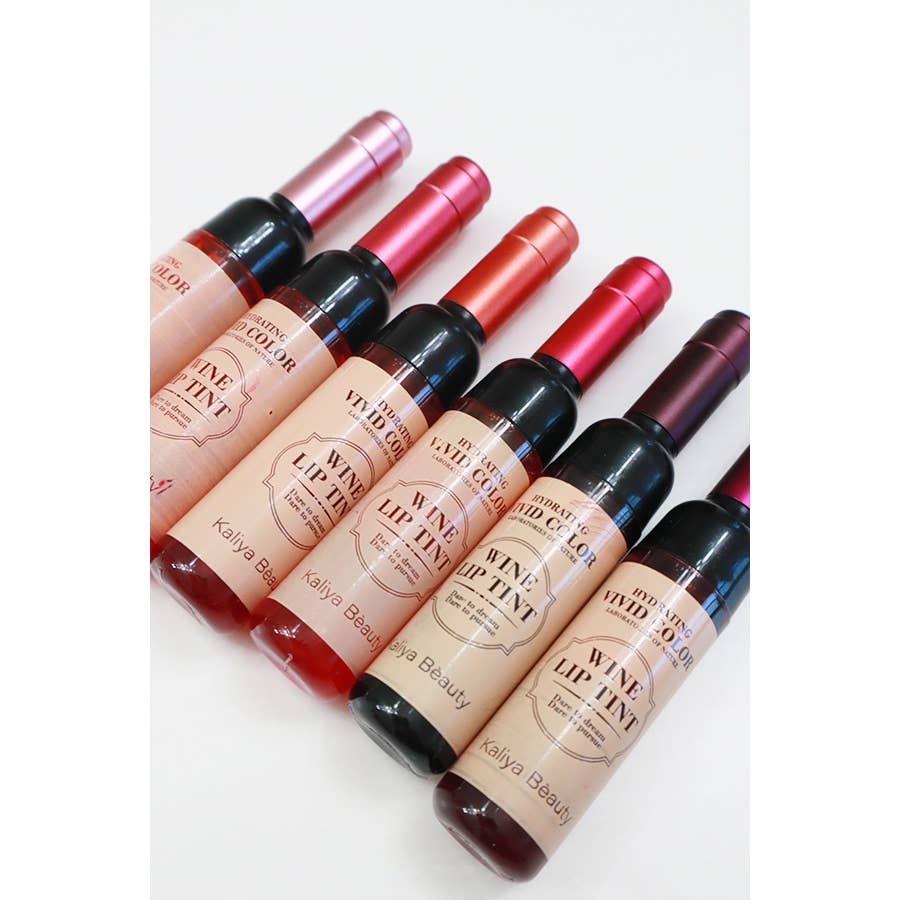 Wine Lip Tint: assorted colors