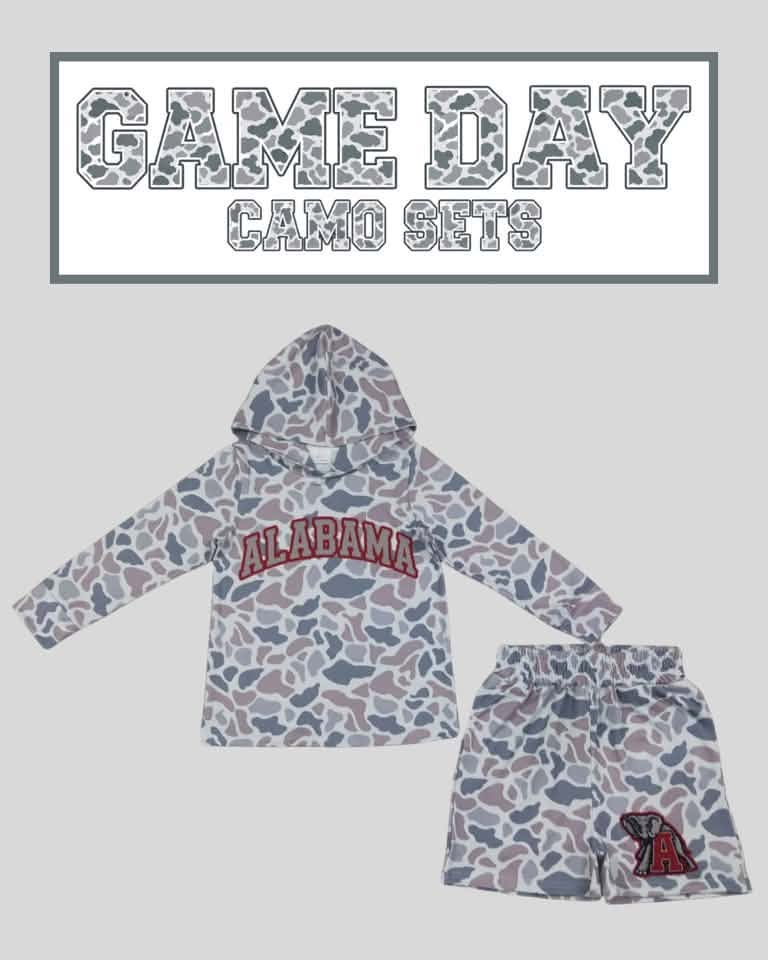 Pre-order Game Day Camo Sets