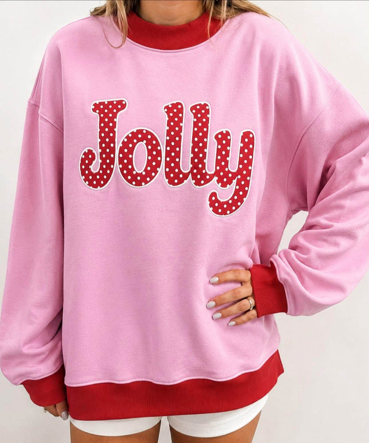 Christmas Embroidered Mocknecks