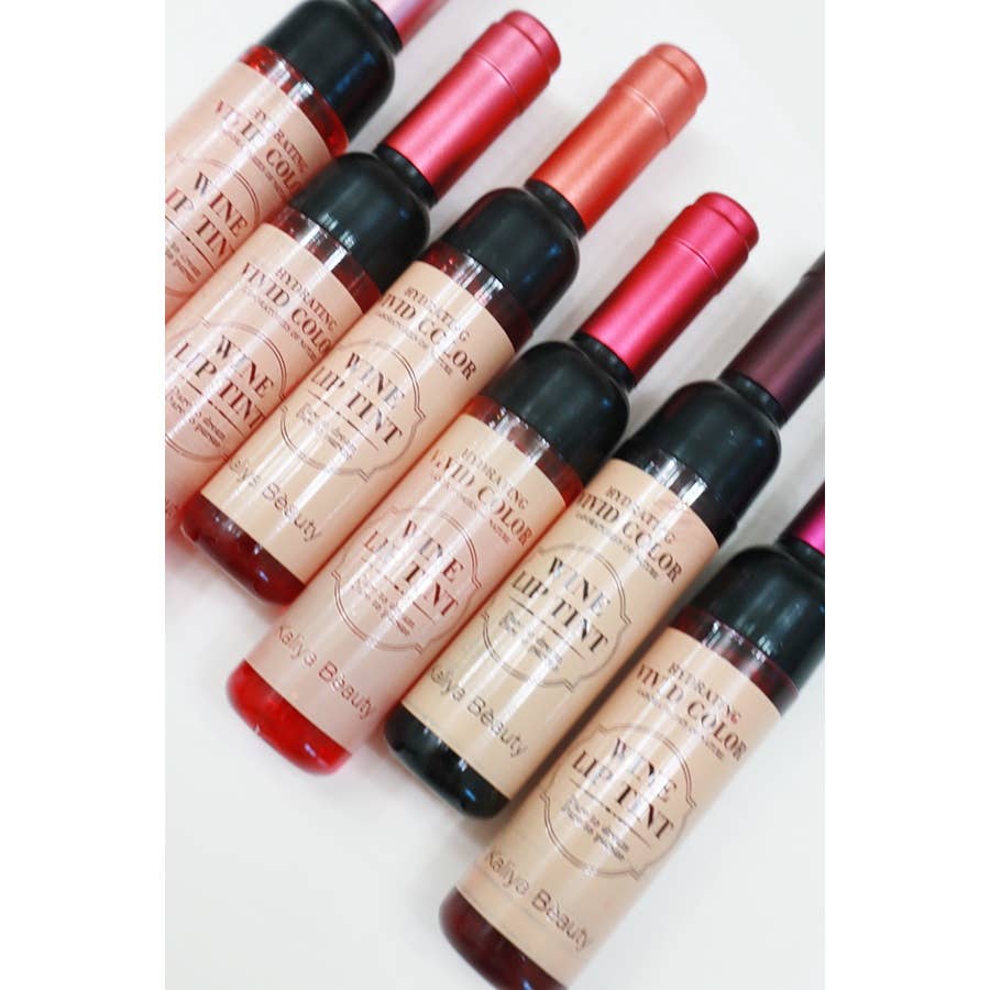 Wine Lip Tint: assorted colors