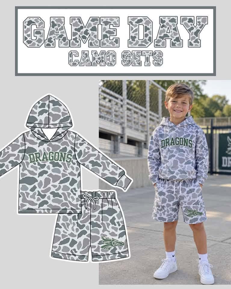 Pre-order Game Day Camo Sets