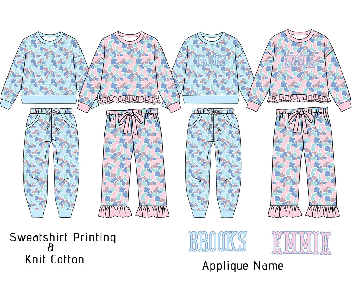 Pre-order Colorful Camo Sets