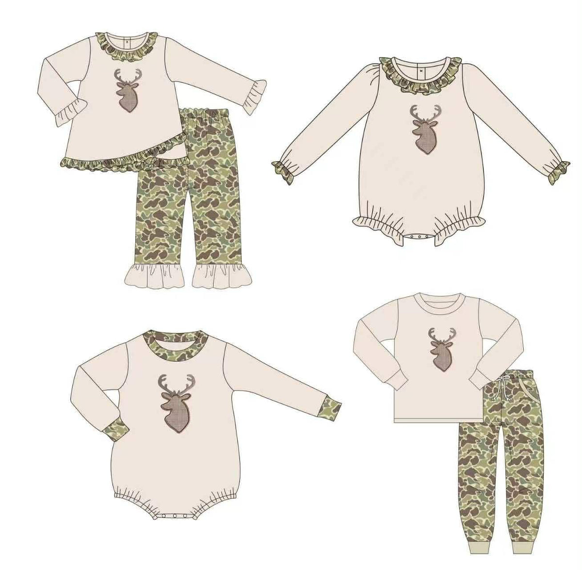 Camo Deer Life Collection