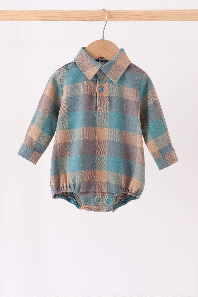 Pre-order Rustic Teal Plaid Collection
