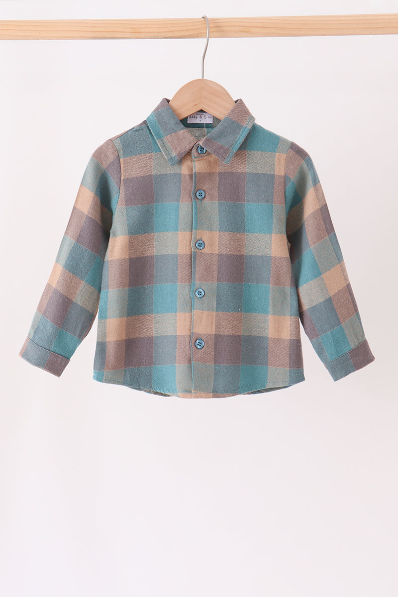Pre-order Rustic Teal Plaid Collection