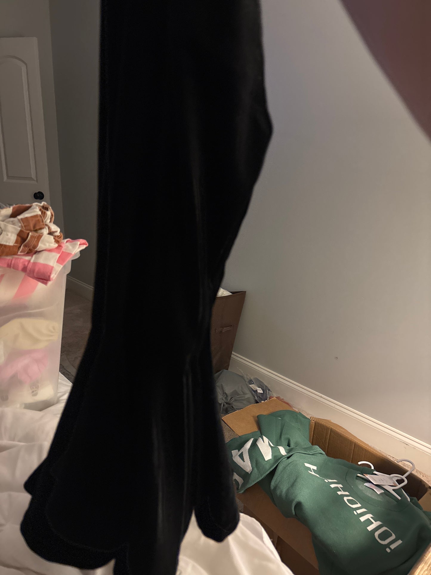 Velvet Bell Pants